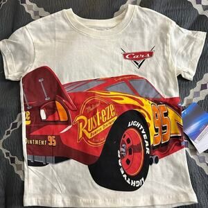 Disney lighting McQueen cars shirt